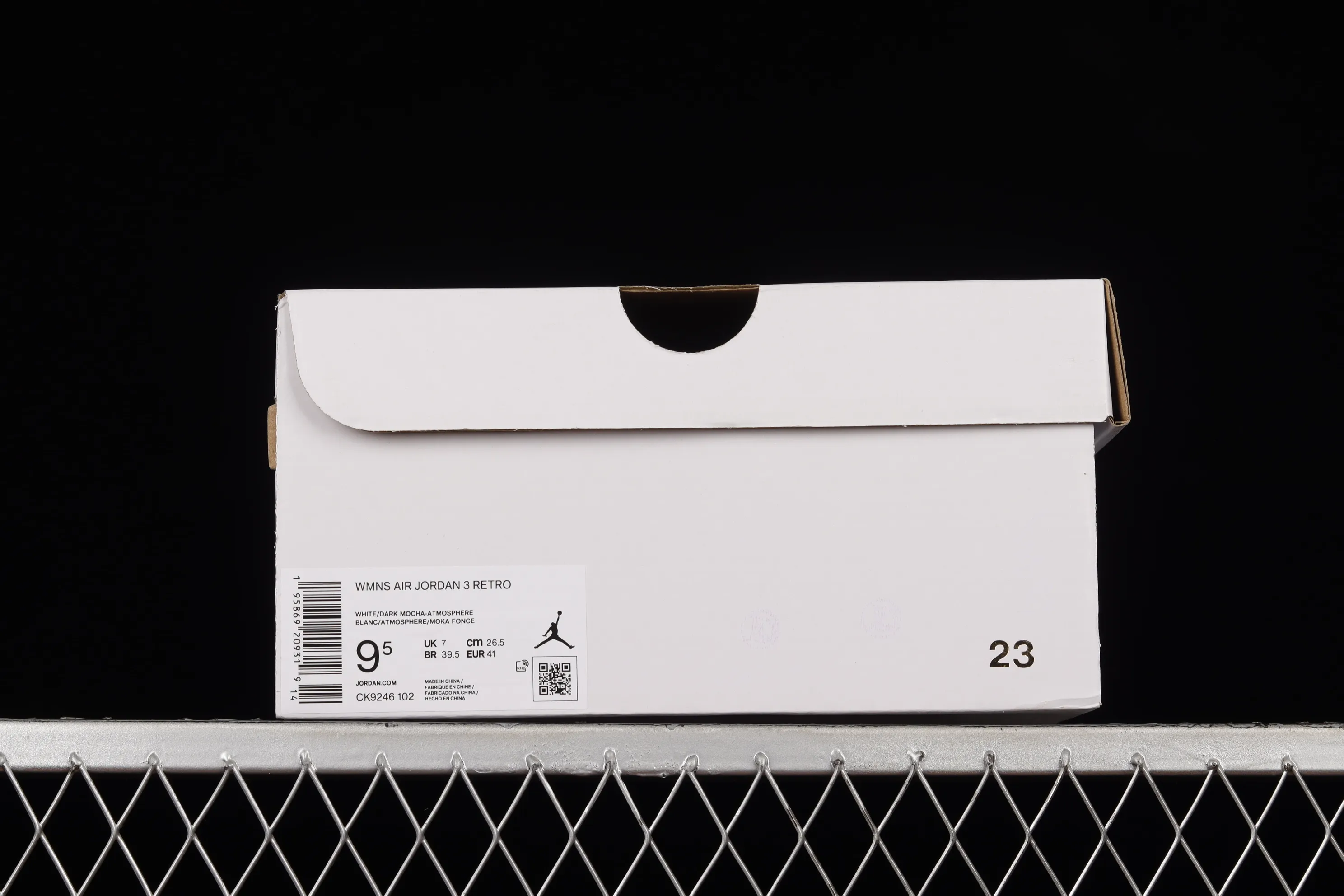 All categories Air Jordan Jordan series basketball shoes Air Jordan 3 foreign trade version Air Jordan 3 "Atmosphere" AJ3 Joe 3 white powder CK9246-102